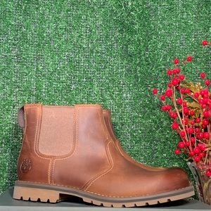 timberland mens larchmont chelsea leather boots